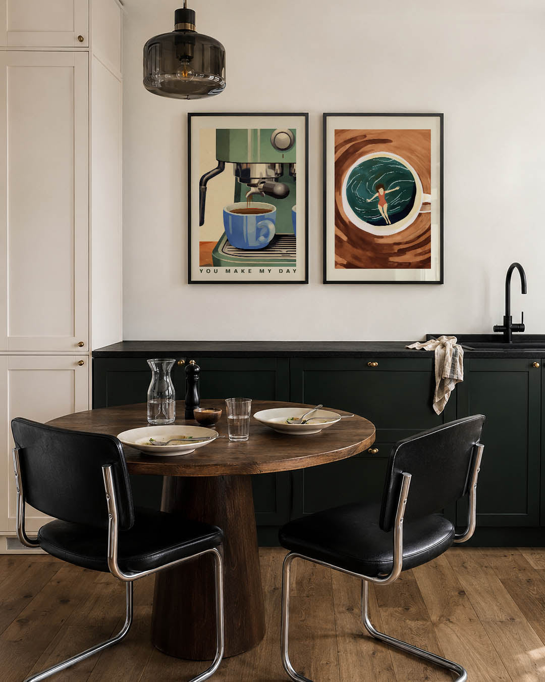 Koffie moment Posterset