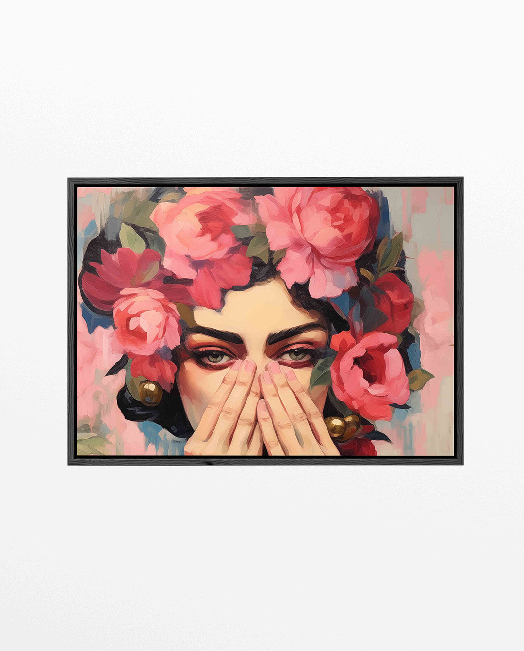 Bloemenportret Kunstwerk
