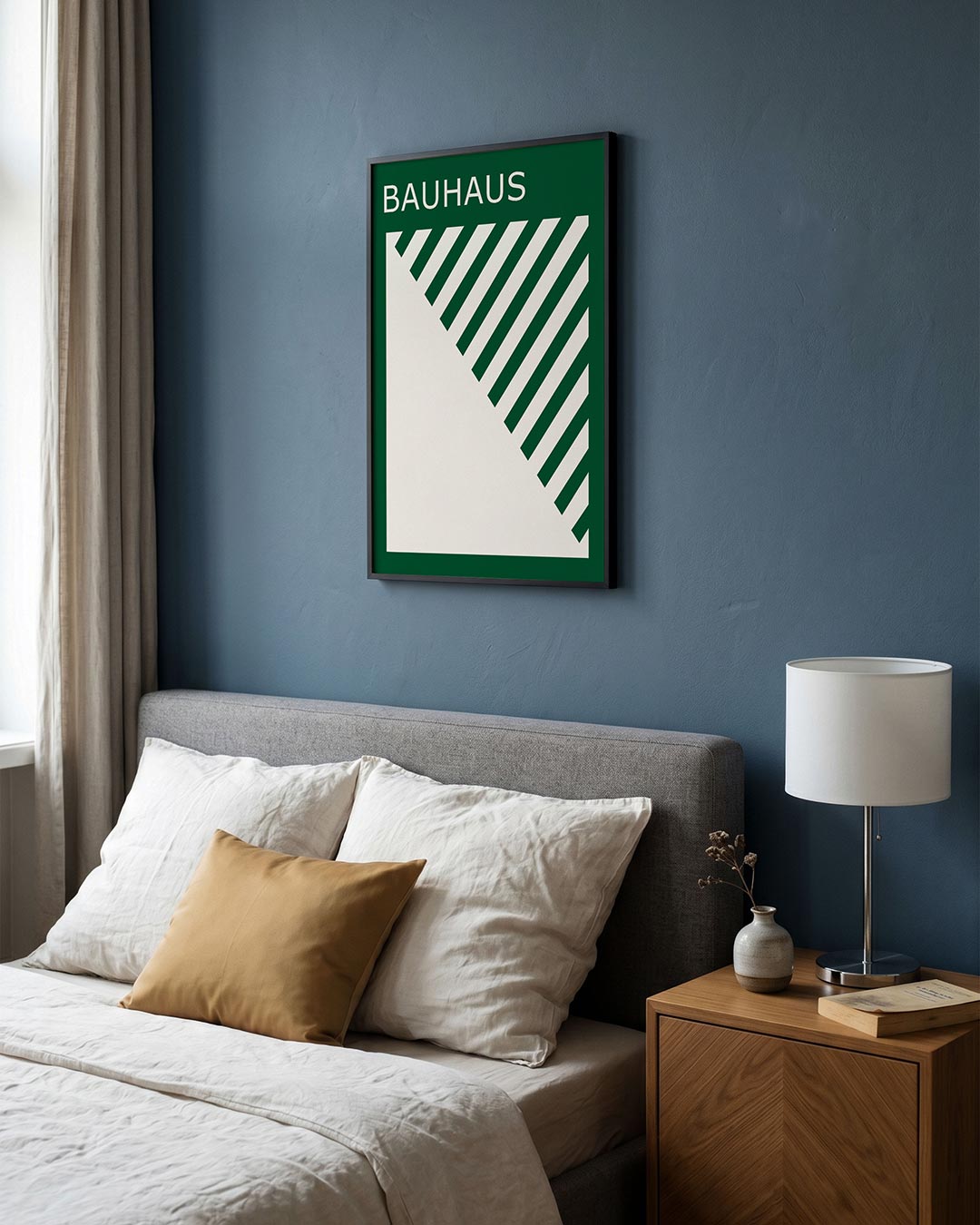 Diagonal lijnen Poster