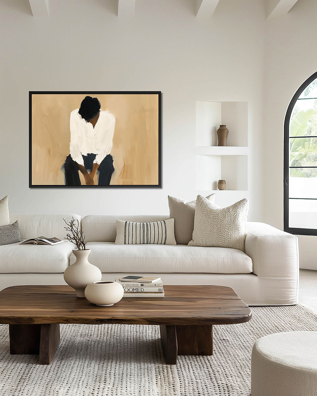 Verstilde reflectie Kunstwerk