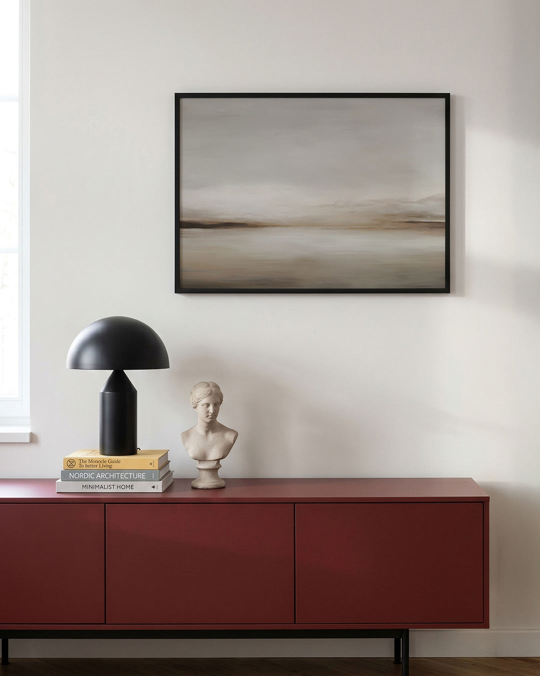 Rustige landschapsweergave Poster