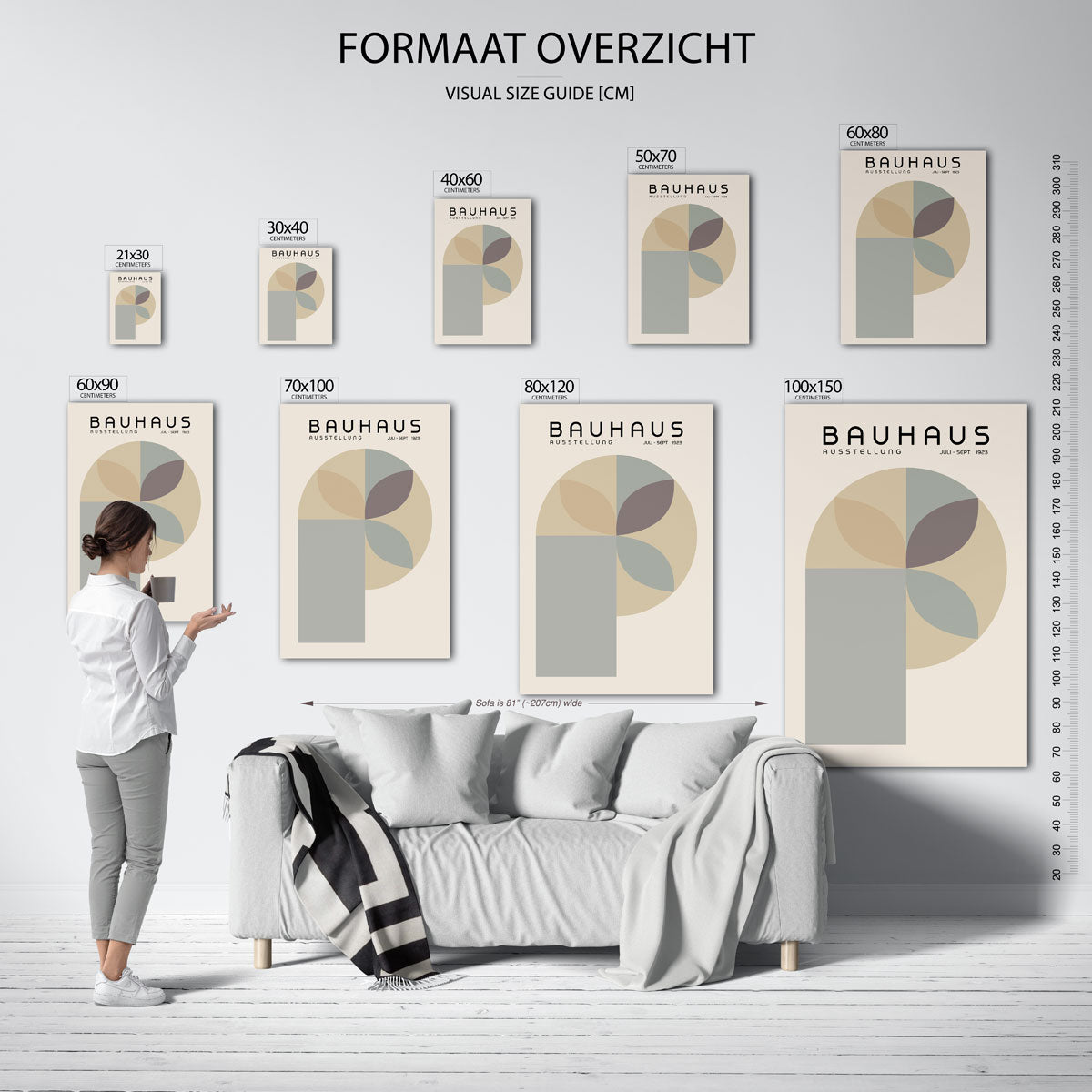 Vorm en balans Poster