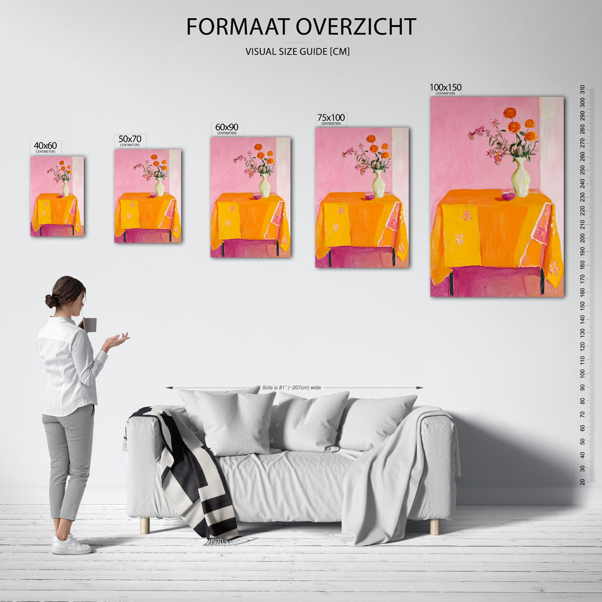 Tafelscene Kunstwerk
