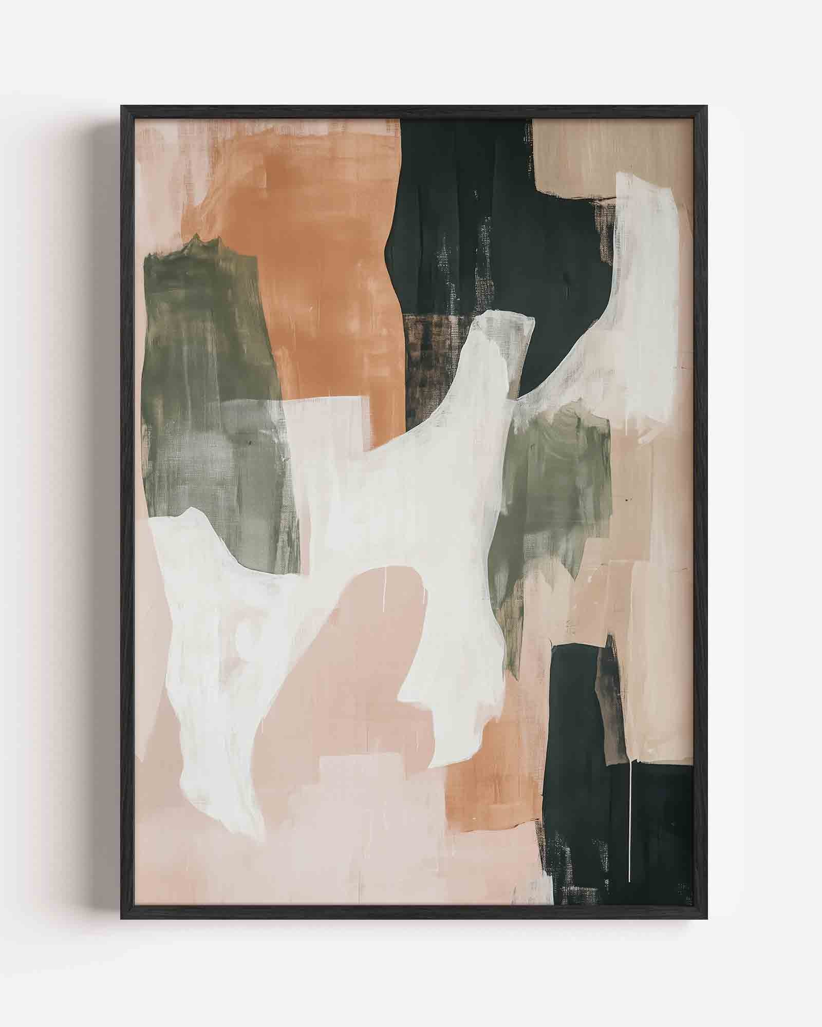 Abstracte vormen Poster