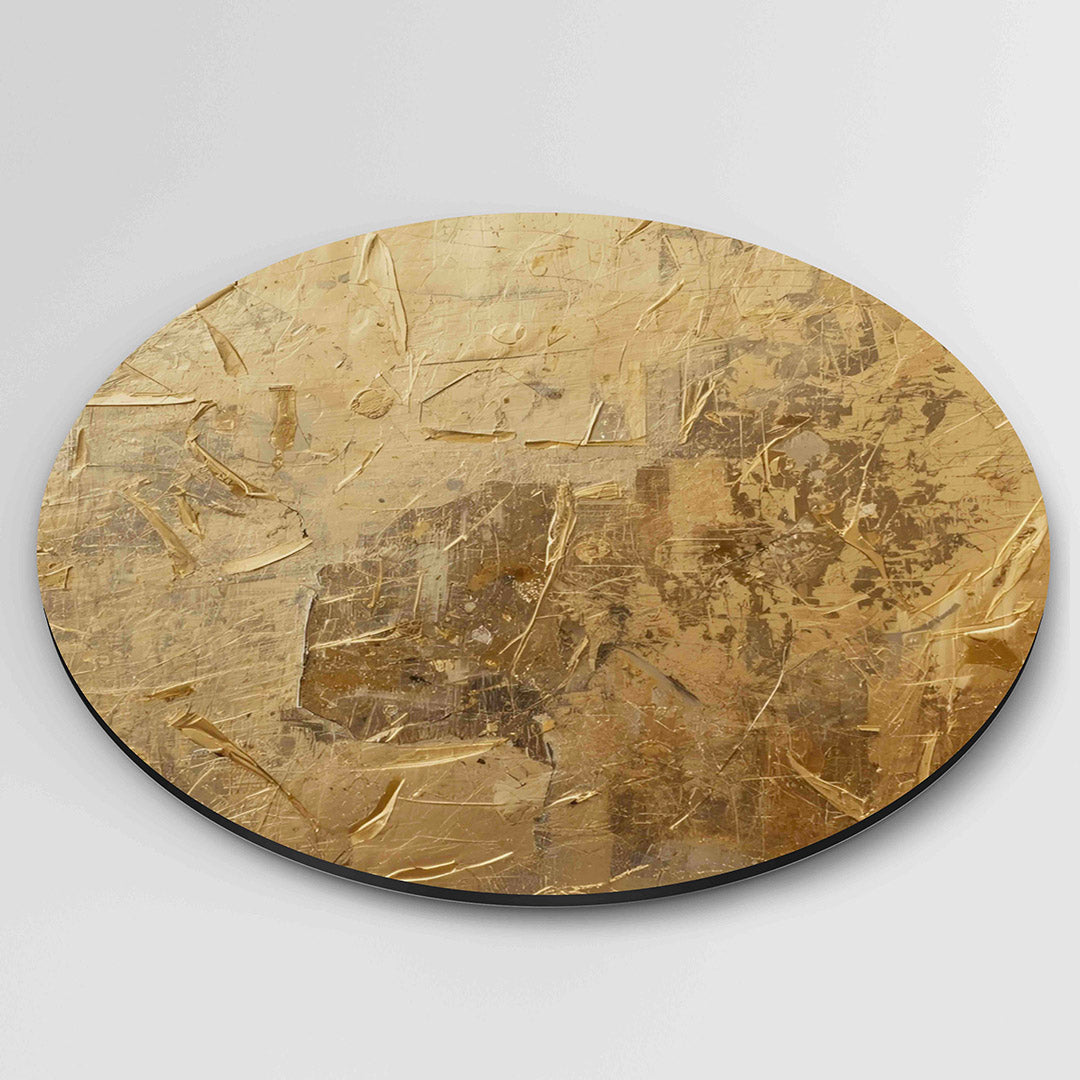 Gouden textuur Muurcirkel