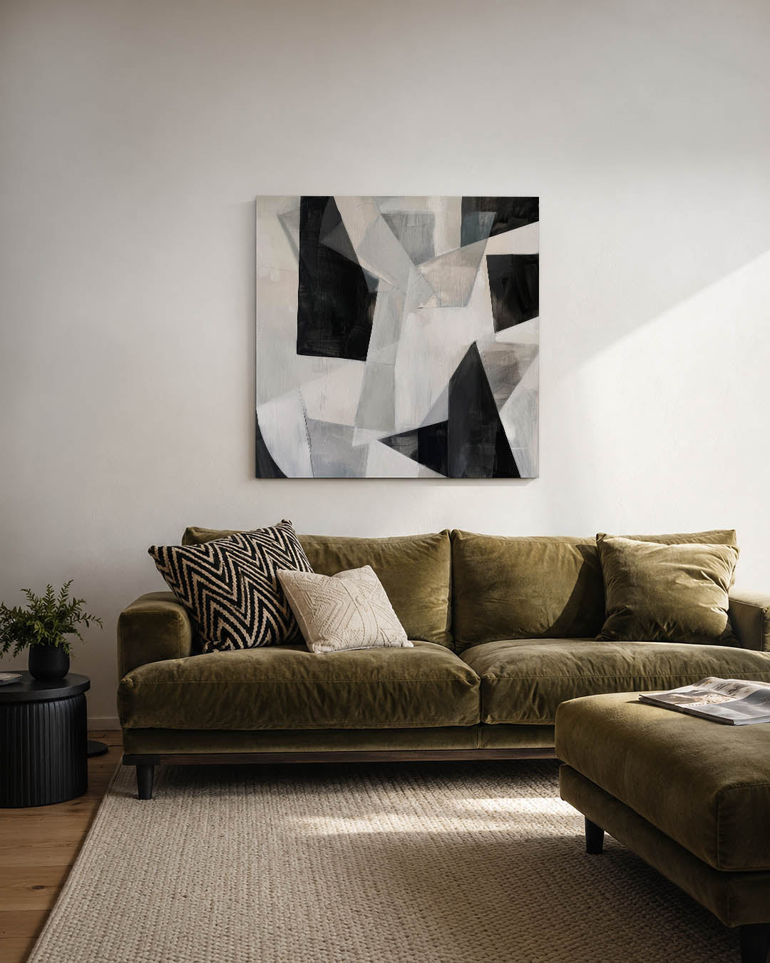 Geometrische vormen Kunstwerk