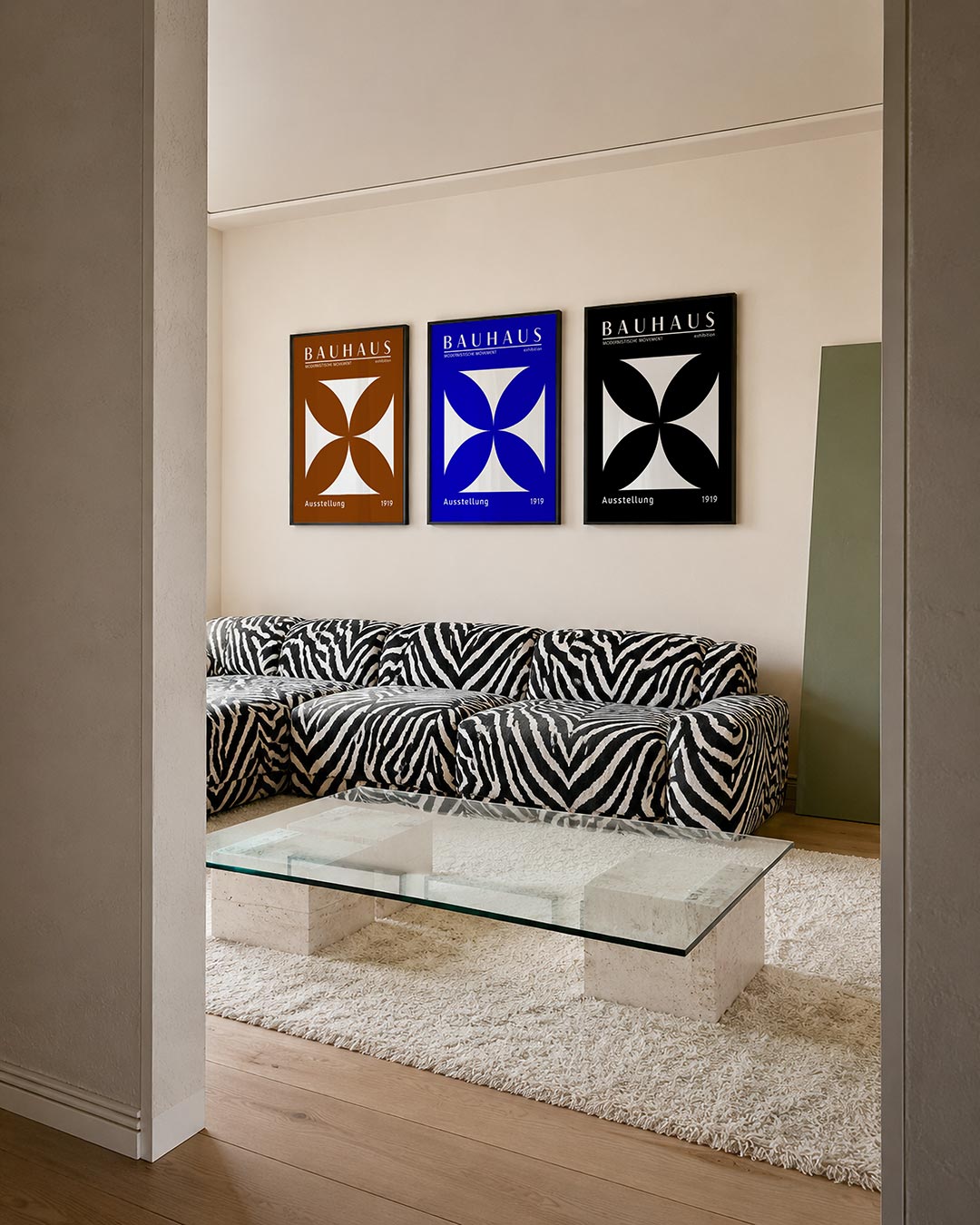 Vormen en vlakken Posterset