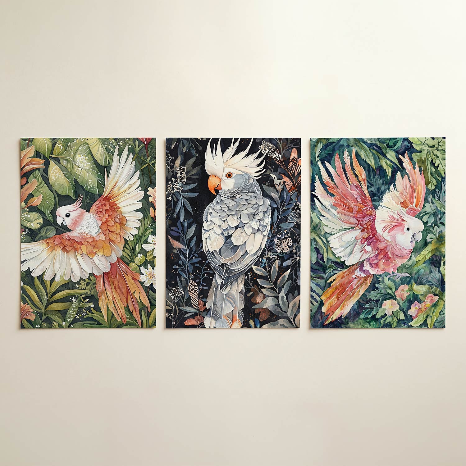 Vleugel en blad Posterset