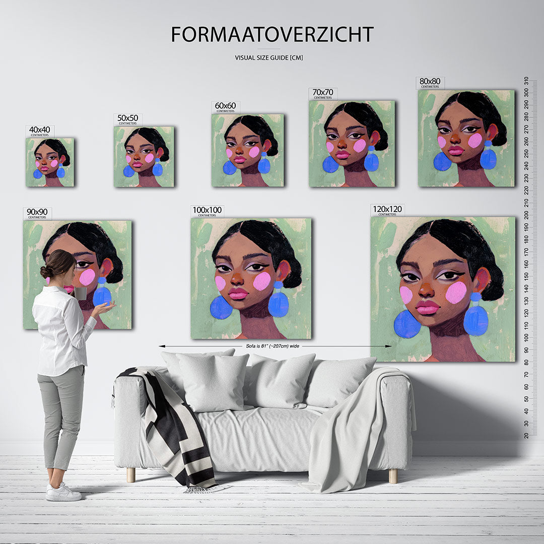 Portret Kunstwerk