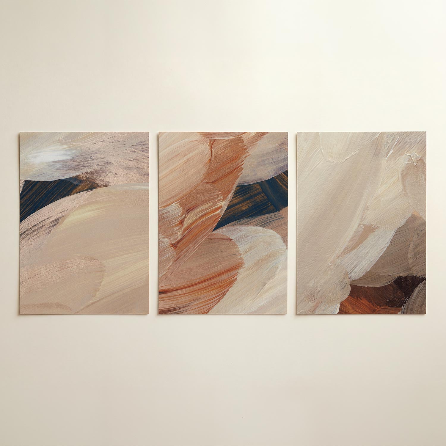 Zachte kleurvlakken Posterset