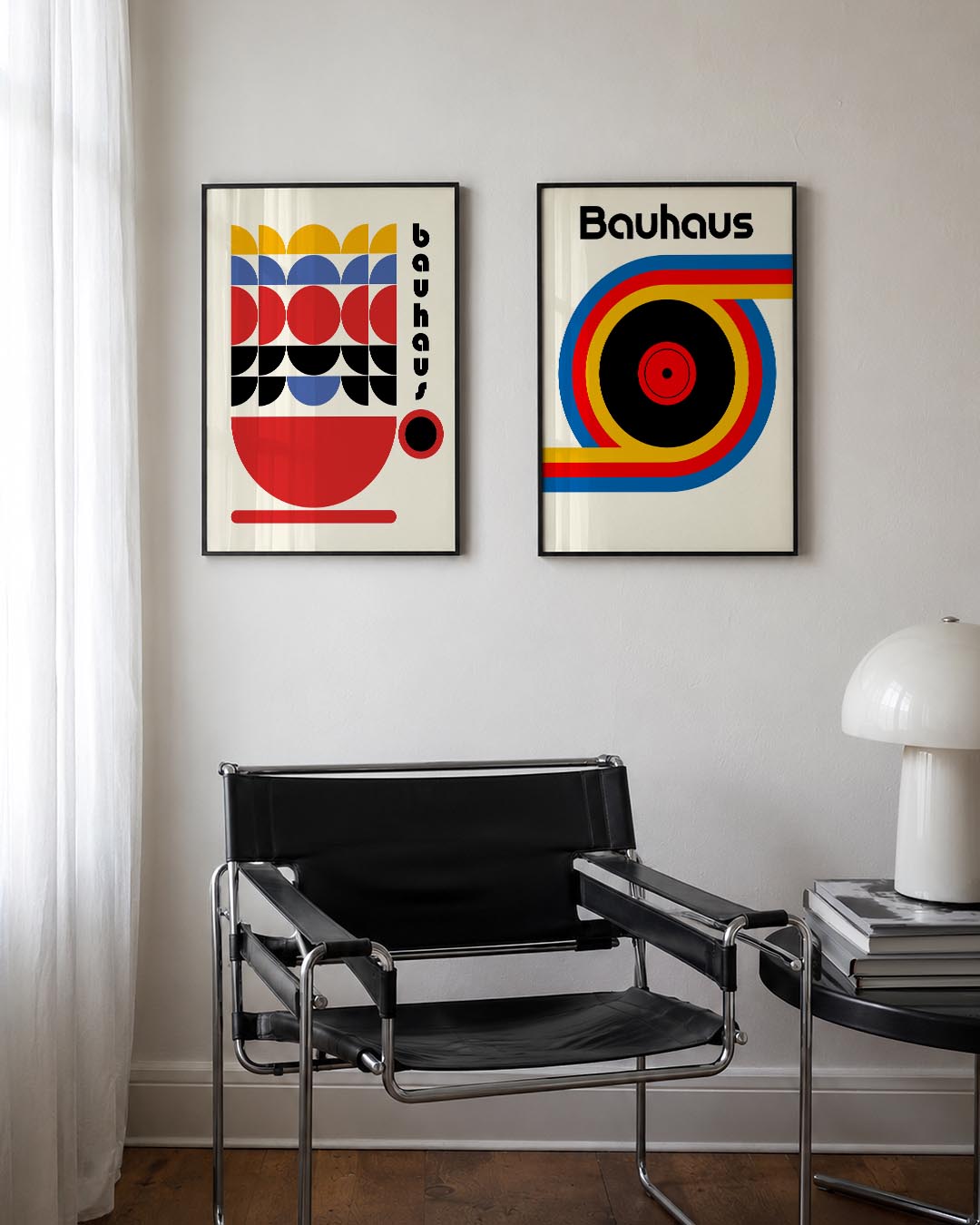 Vorm en kleurenspel Posterset