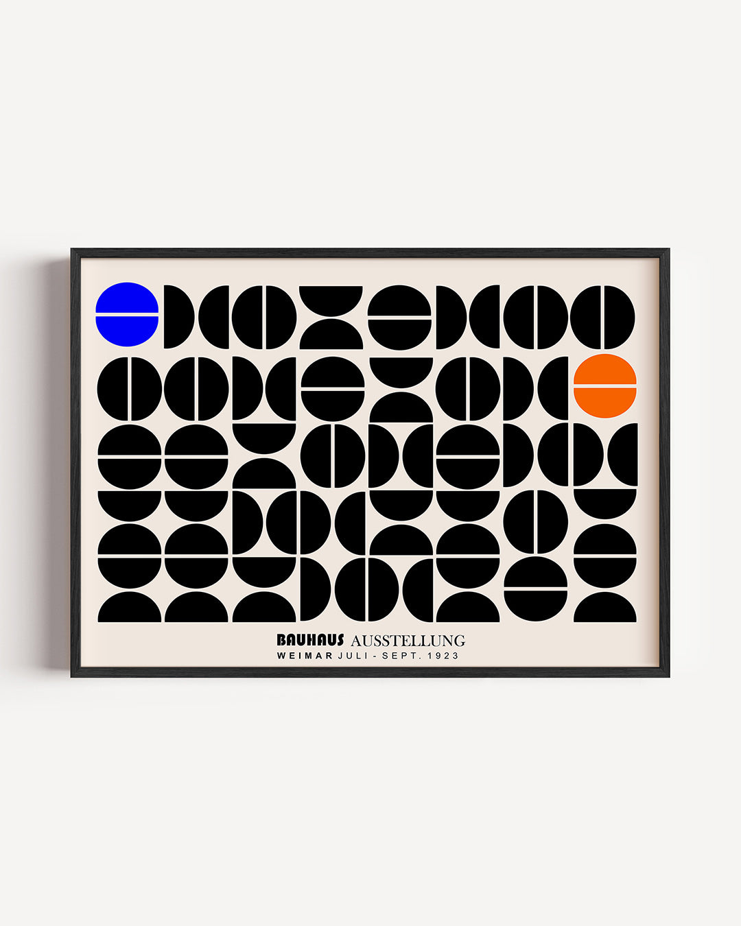 Vormritme en kleur Poster