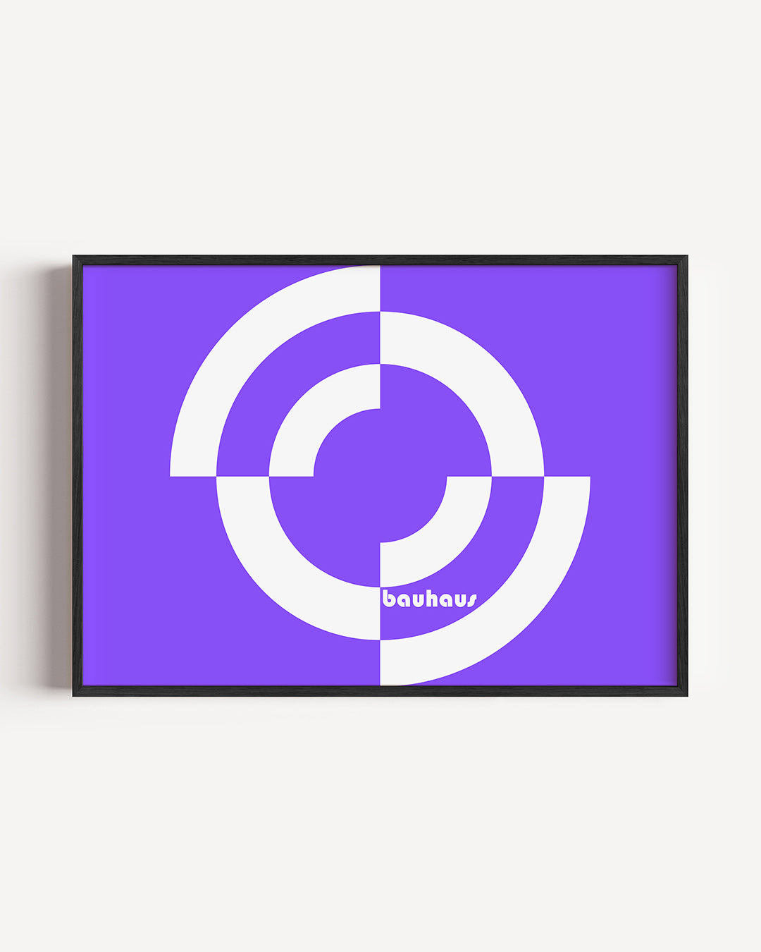 Cirkelvormen en lijnen Poster