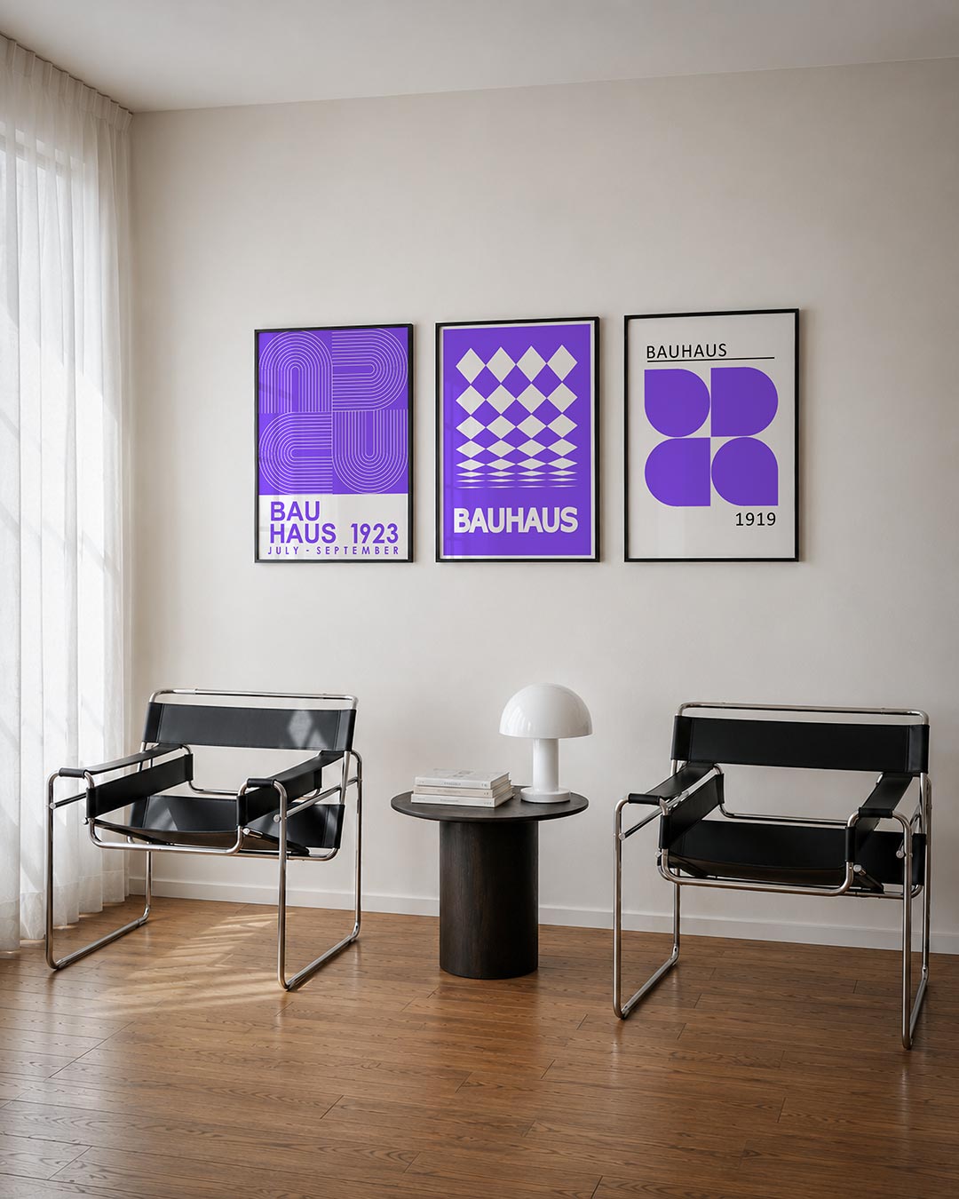 Lijnen en bogen Posterset