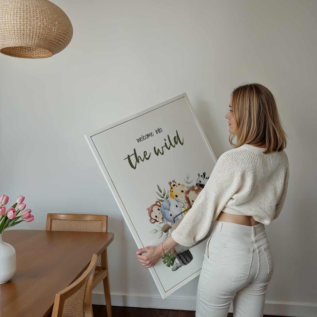 Welkom in de Jungle Kinderkamer Poster-WallArtistic