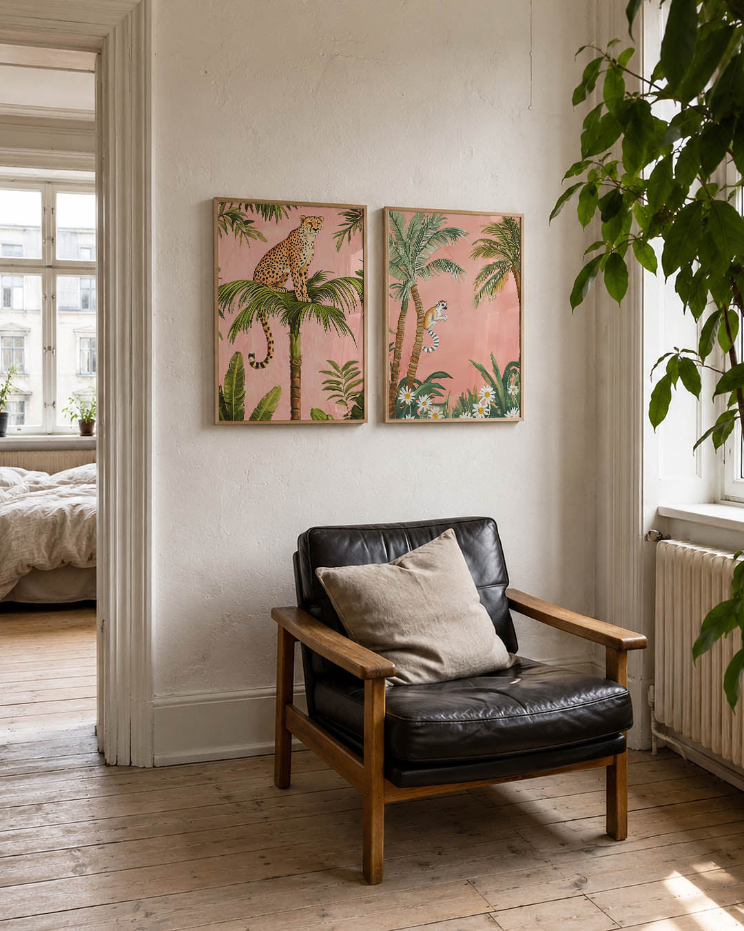 Jungle elegantie Posterset