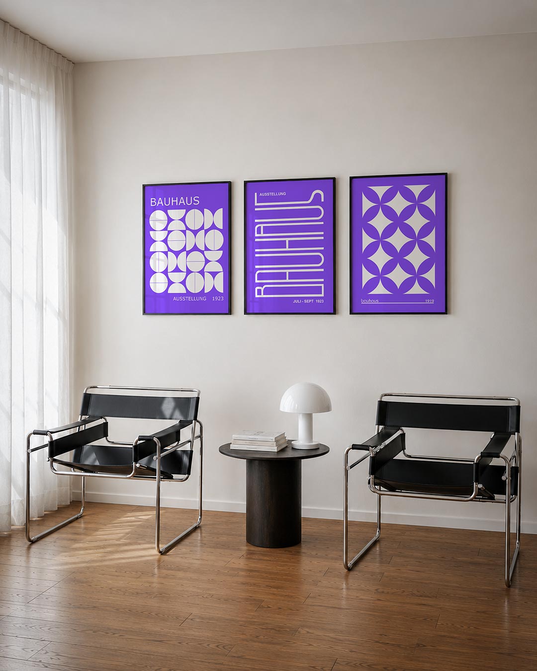 Vormenspel en kleur Posterset