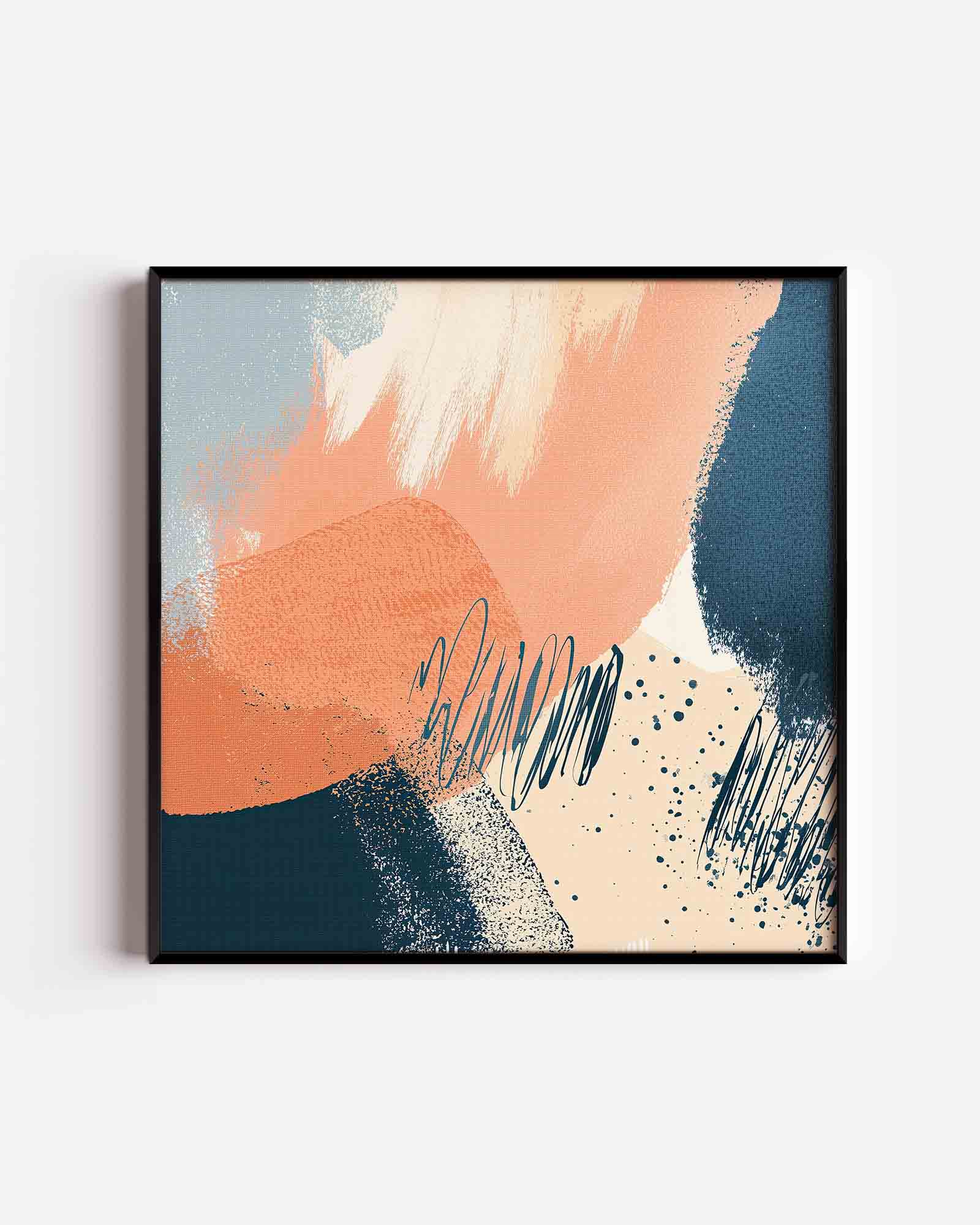 Abstracte vormen Poster