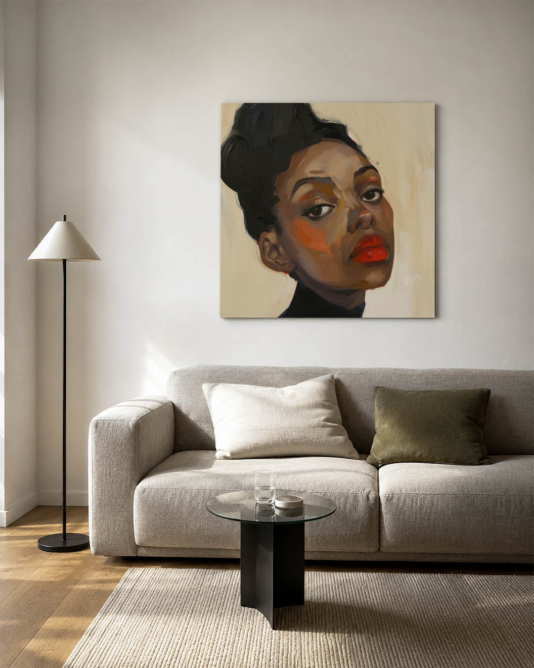 Portretstudie Kunstwerk