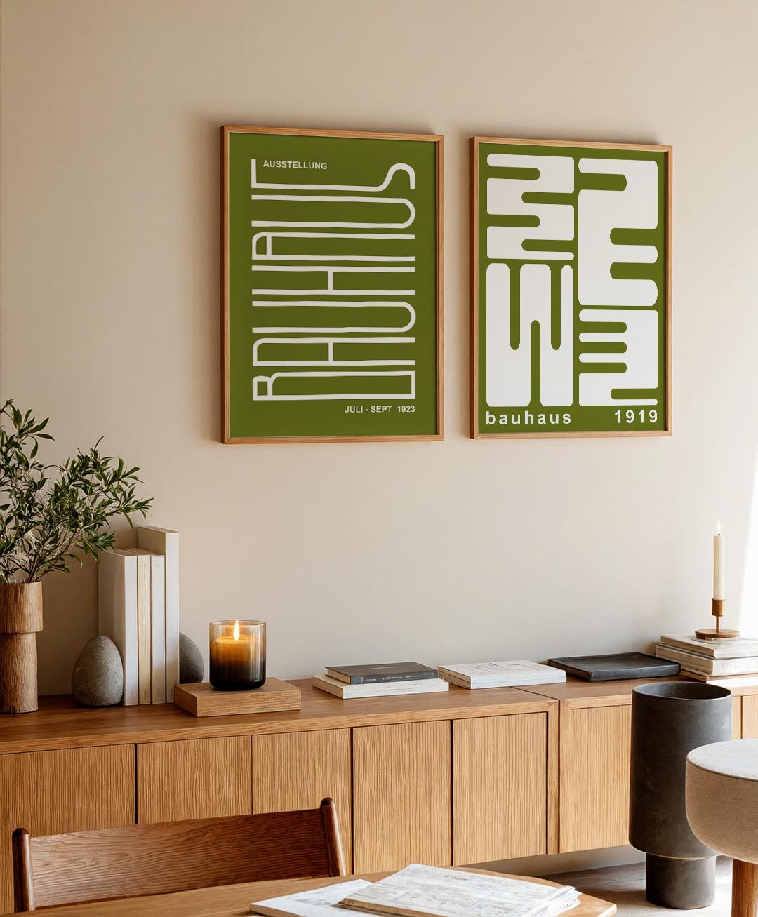 Lijnen en vormen Posterset