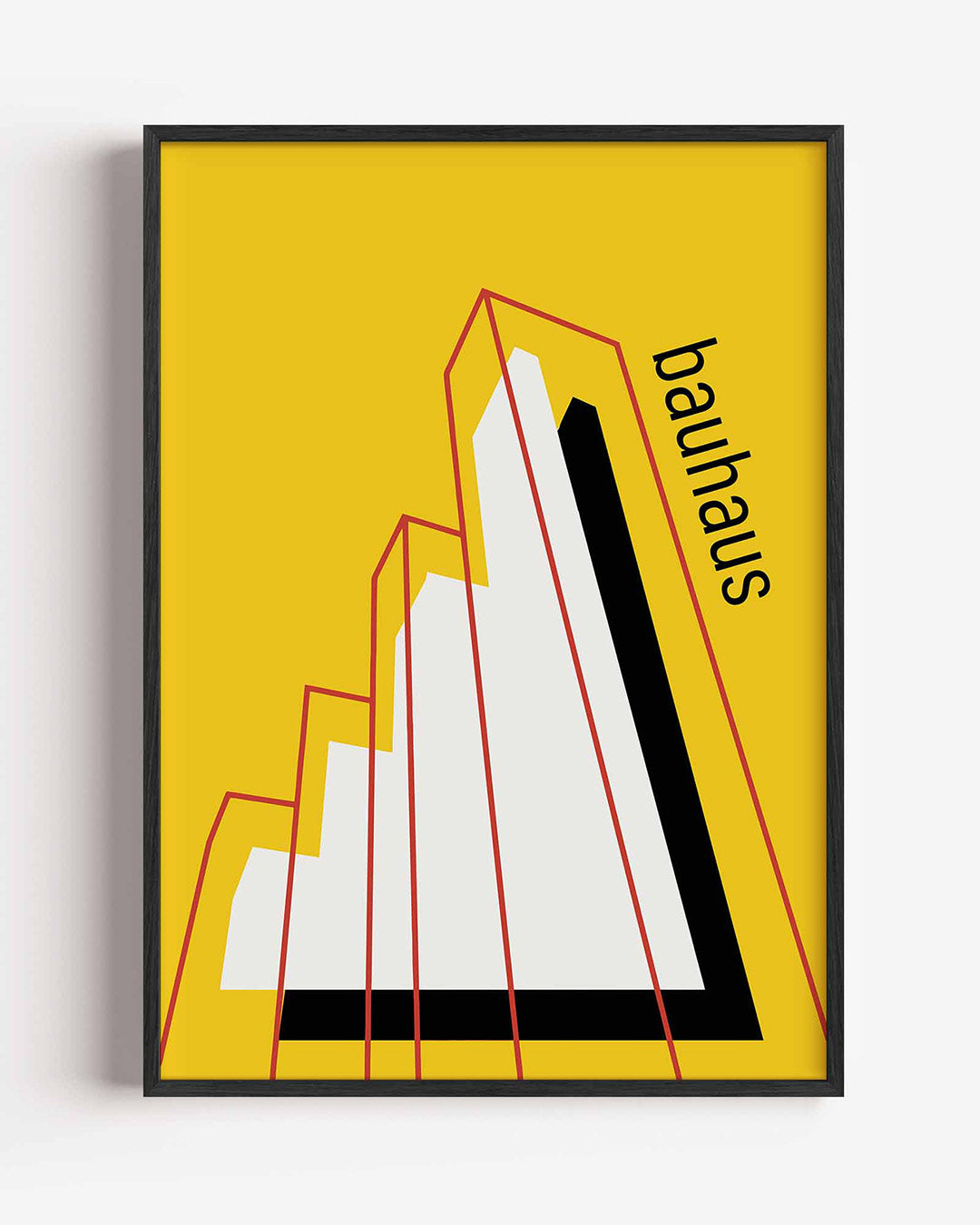 Lijnen en kleurvlakken Poster
