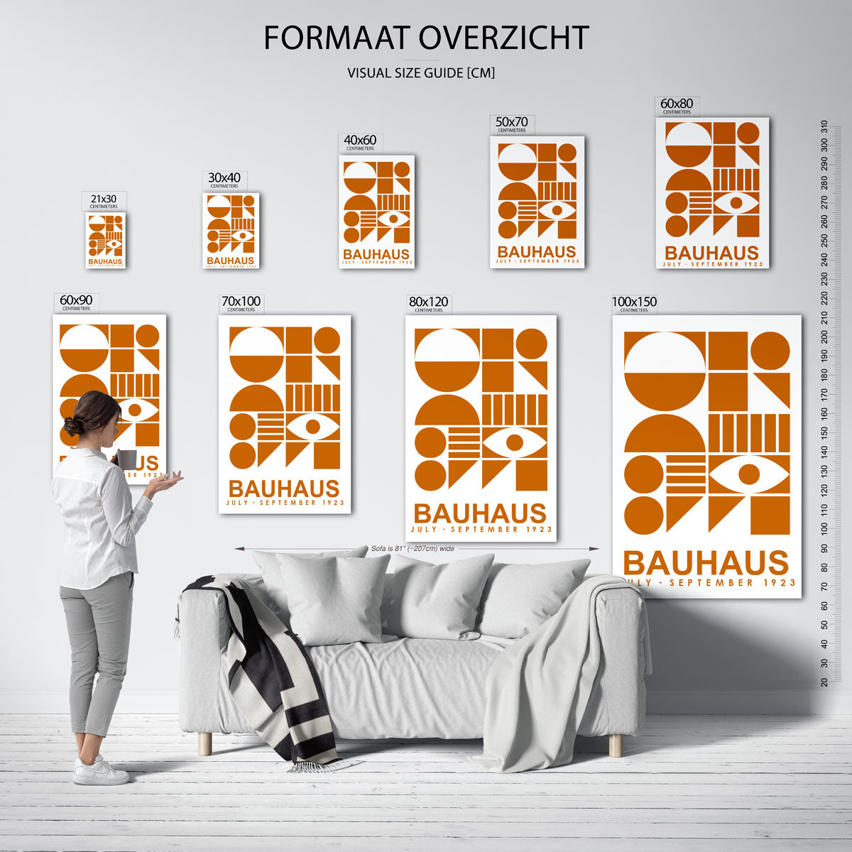 Vormen en vlakken Poster