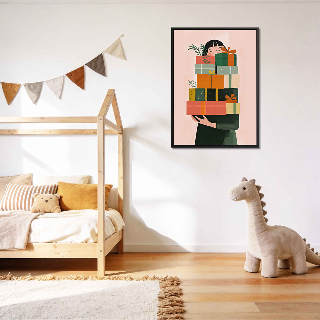 Vrolijke cadeaus Kunstwerk
