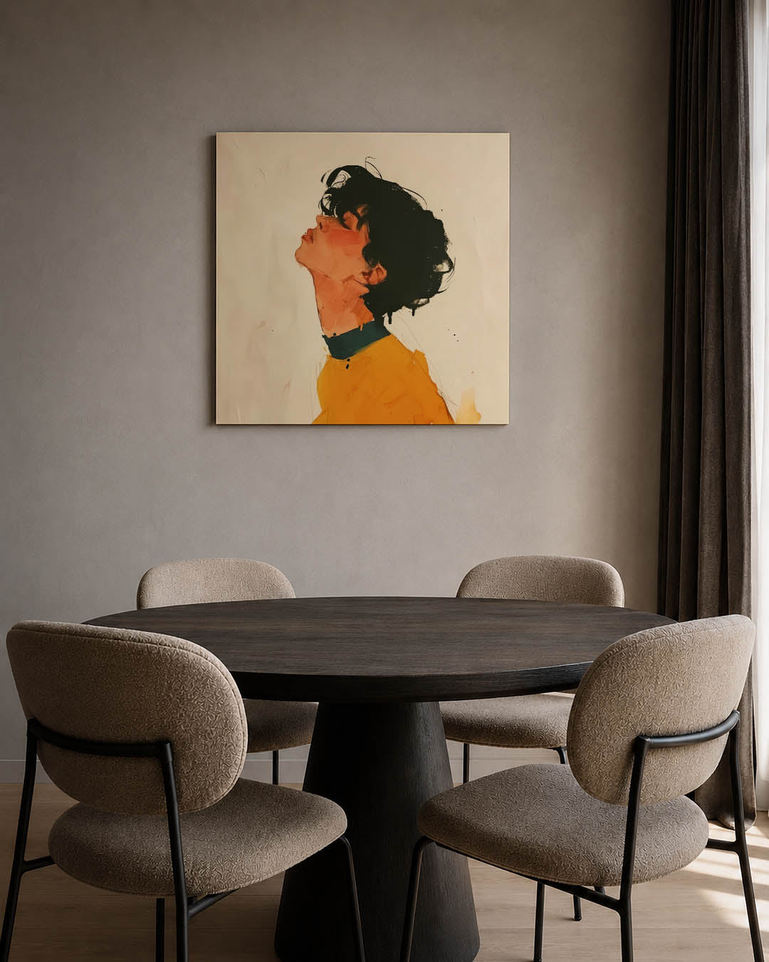 Portretstudie Kunstwerk