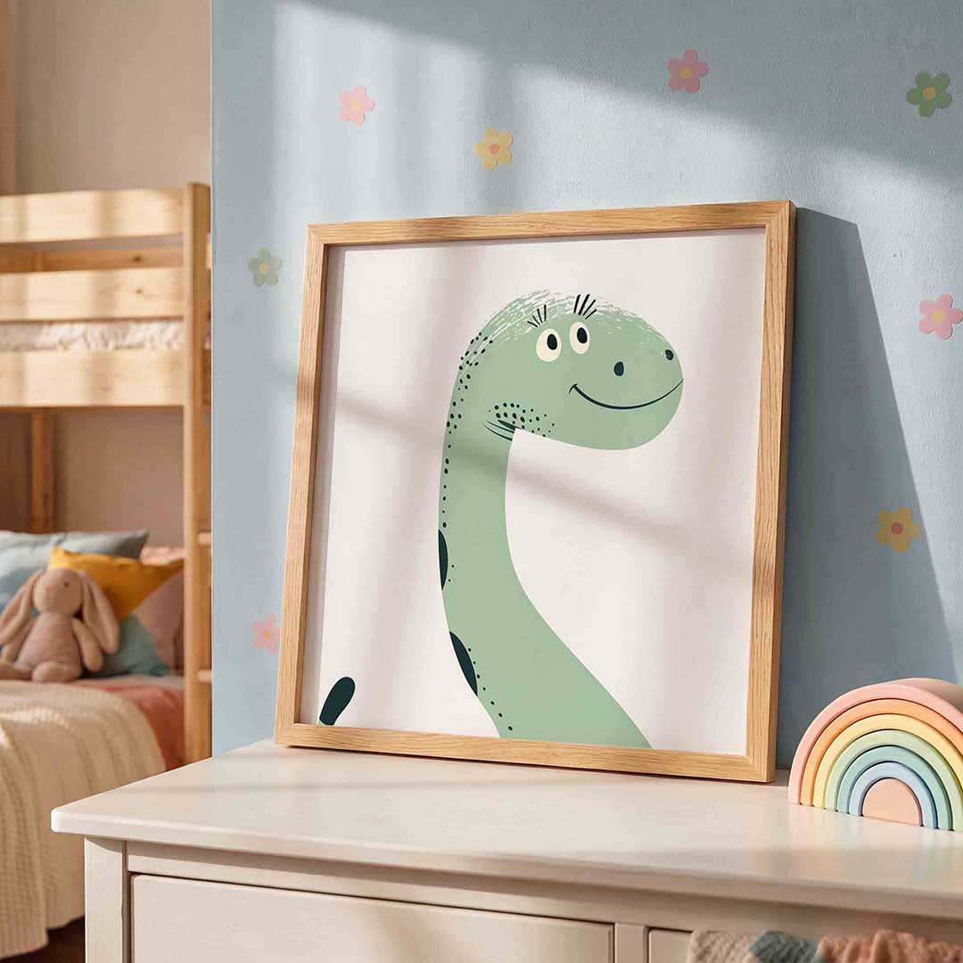 Dinosaurus glimlach Poster