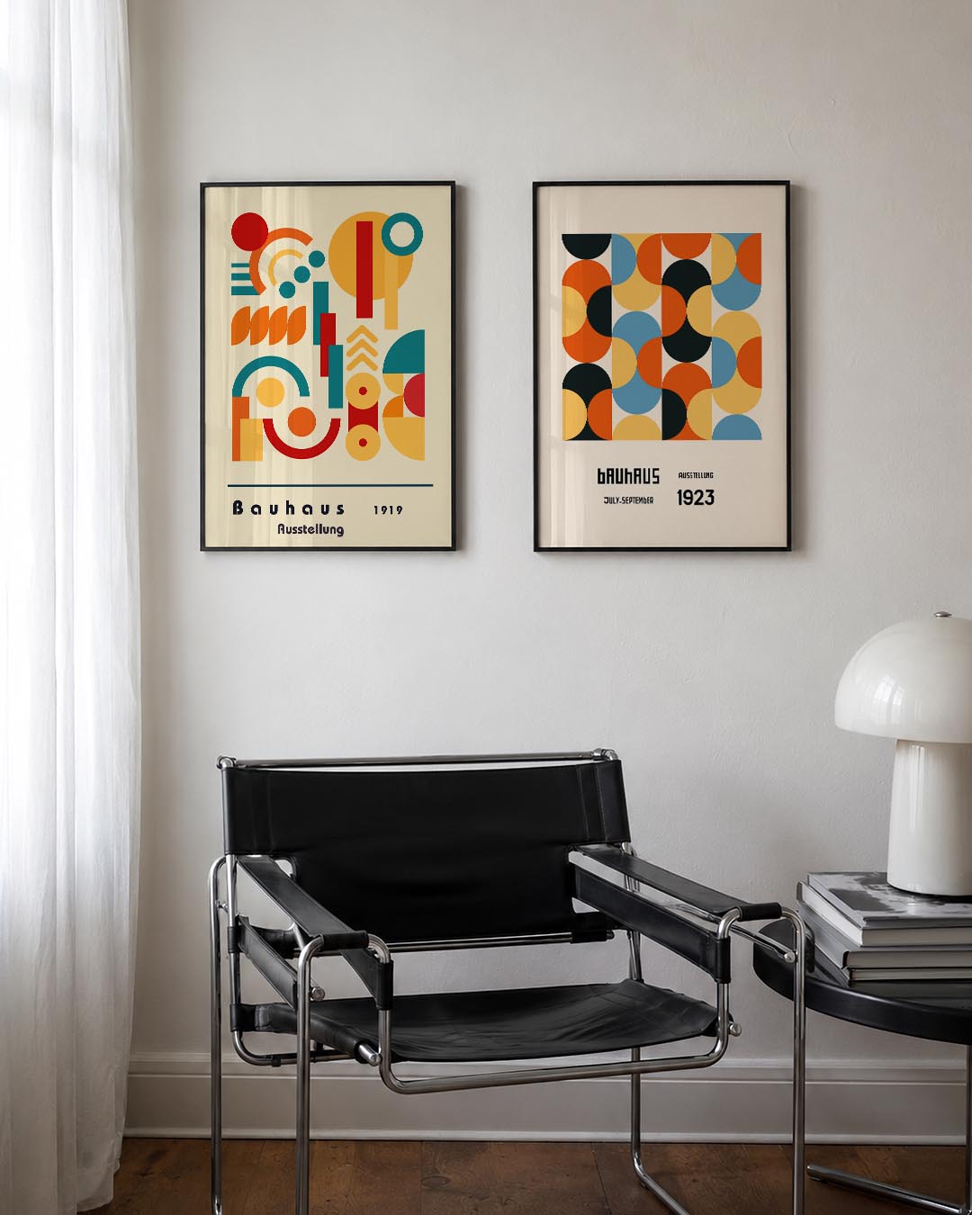 Vormen en kleurvlakken Posterset