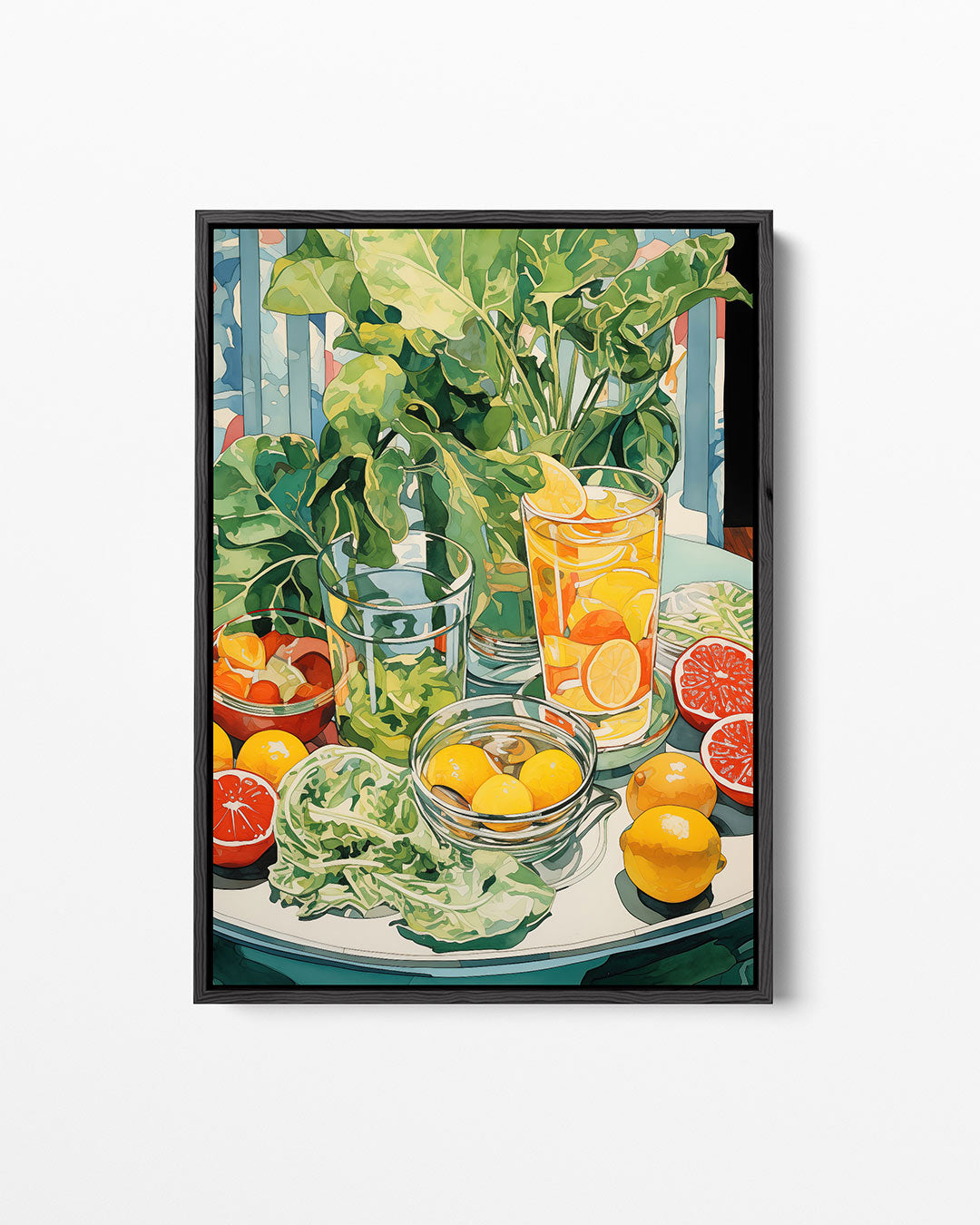 Citrus in kom Kunstwerk