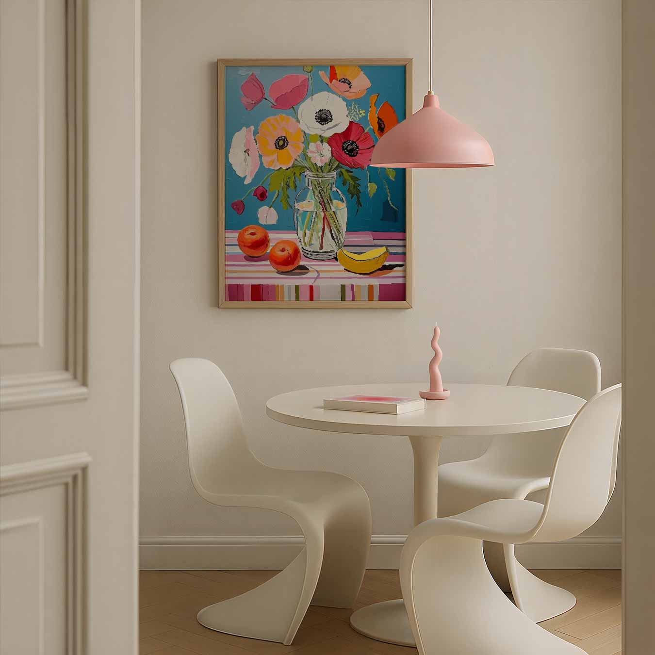 Bloemenpracht in Vaas Poster-WallArtistic
