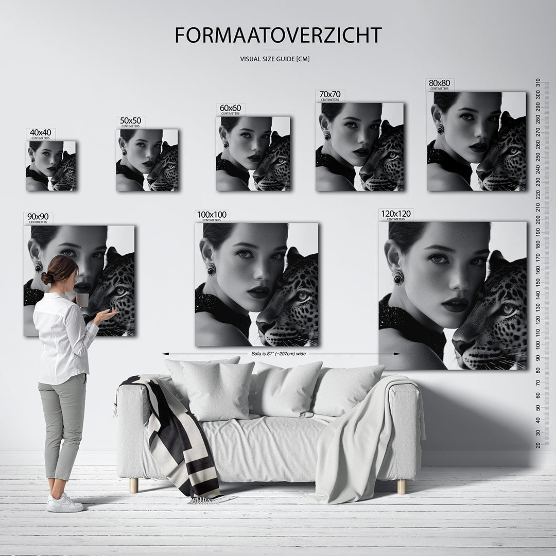 Dierlijke verbondenheid Kunstwerk