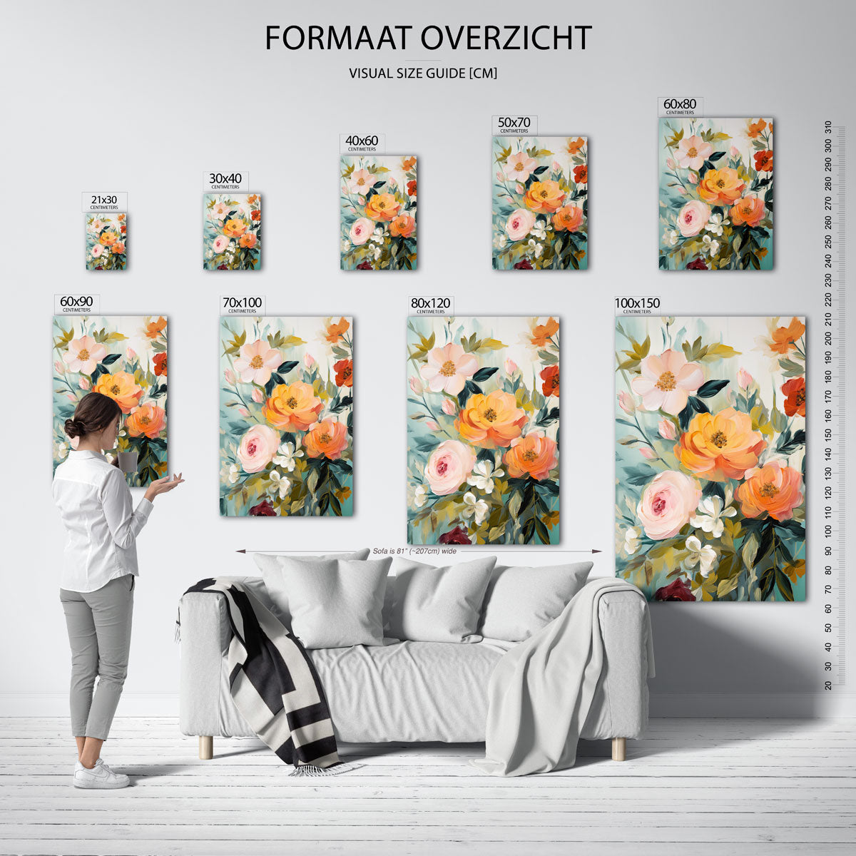Bloemenpracht Poster