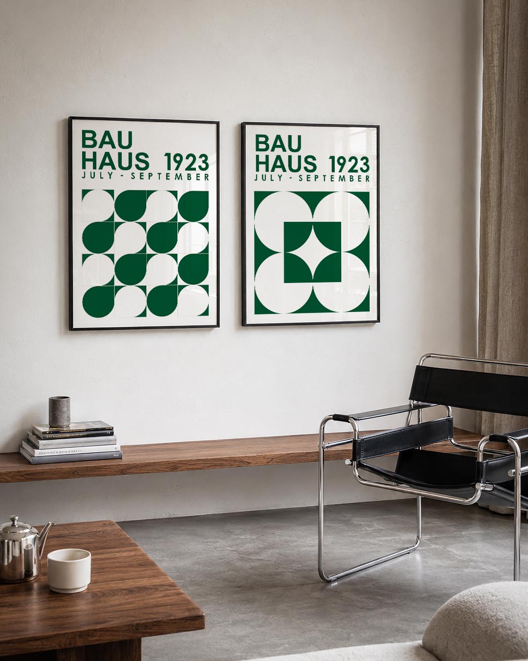 Vormen en vlakken Posterset