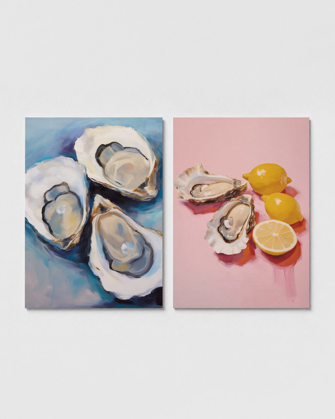 Zeevormen en kleuren Posterset