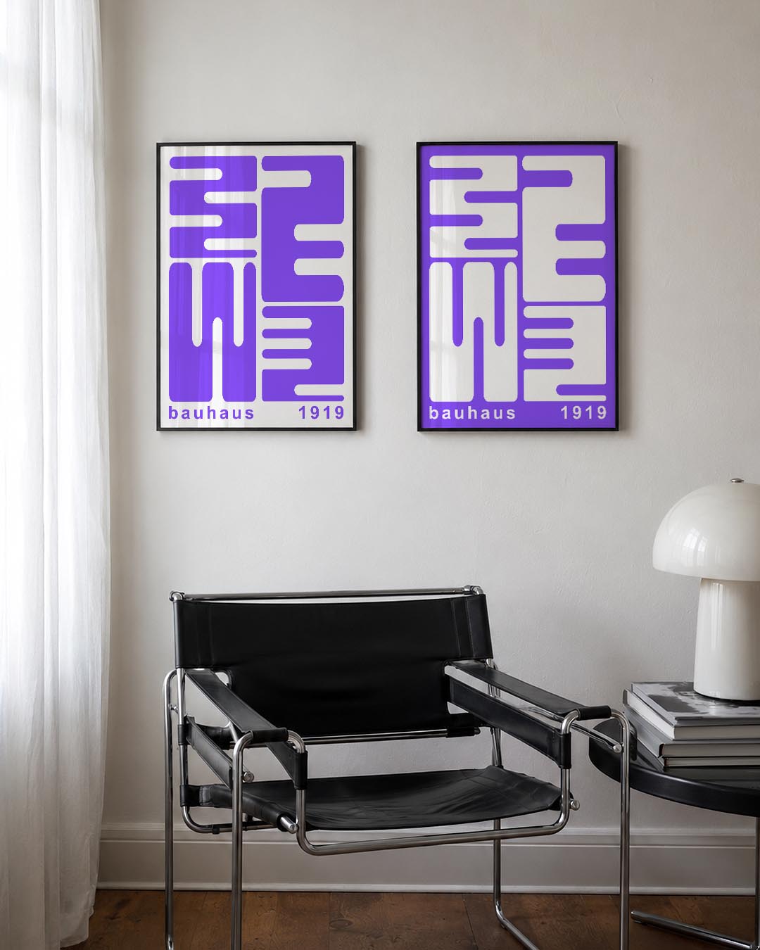 Vorm en lijnenspel Posterset