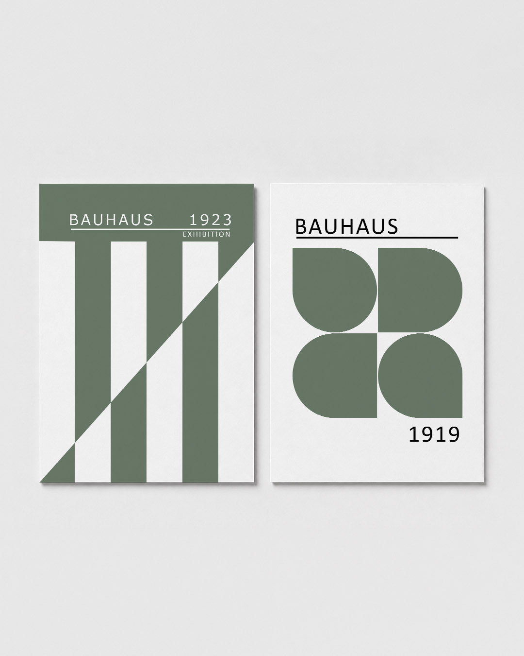 Strakke lijnenspel Posterset