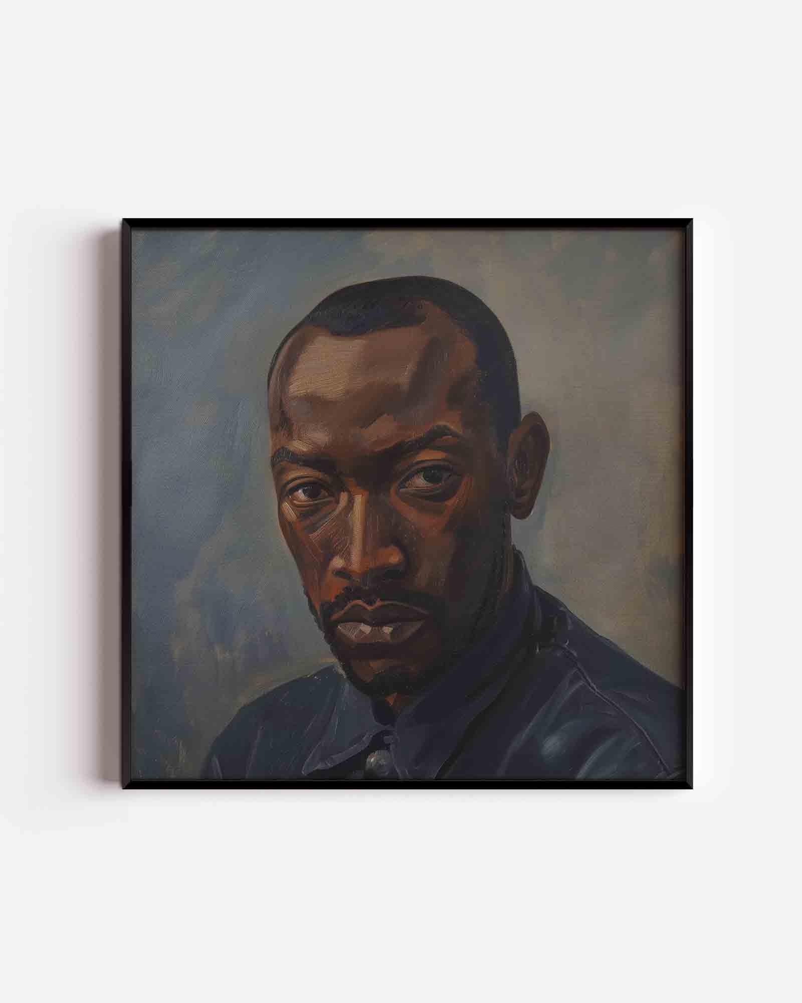 Portret van man Poster