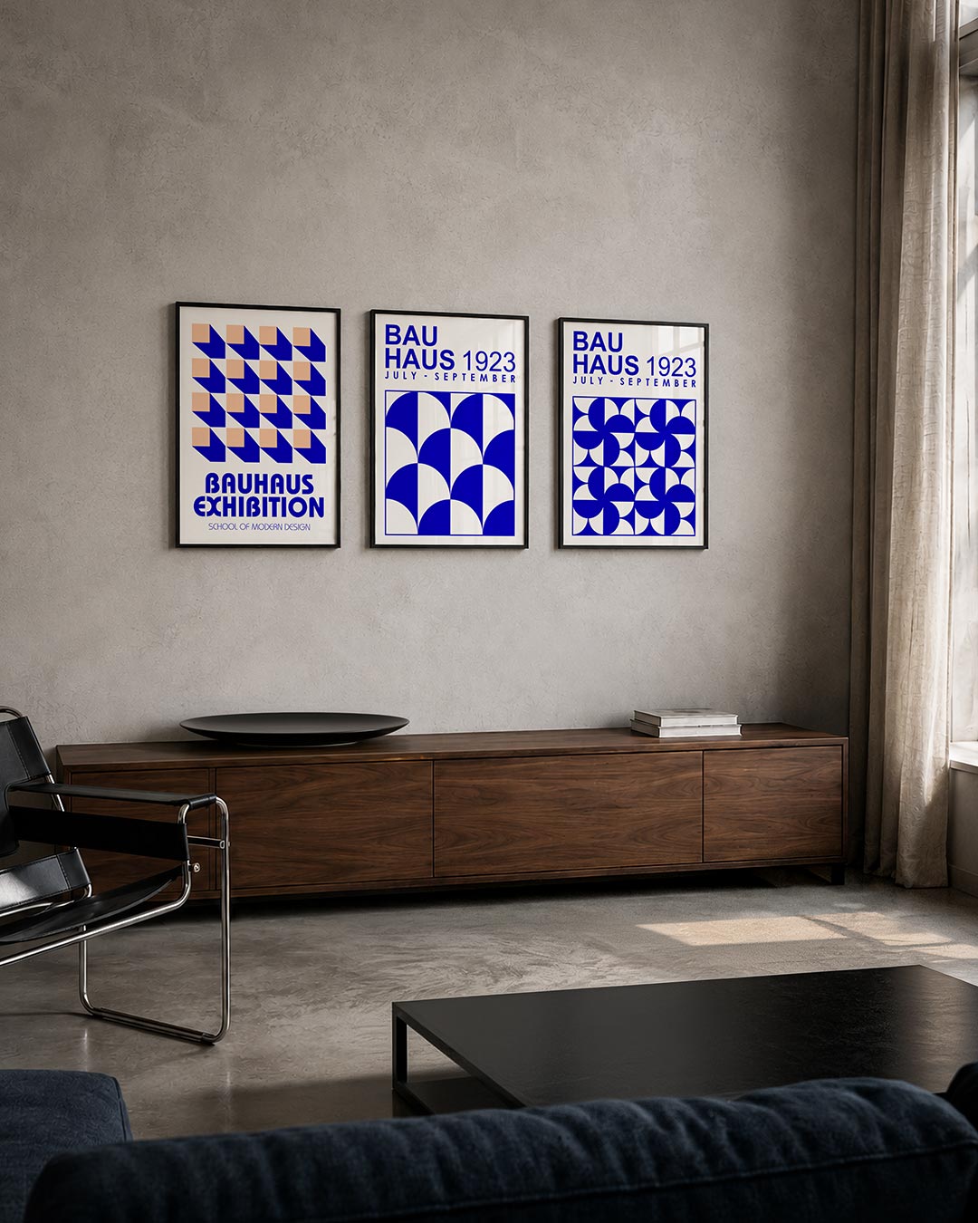 Vorm en schaduw Posterset