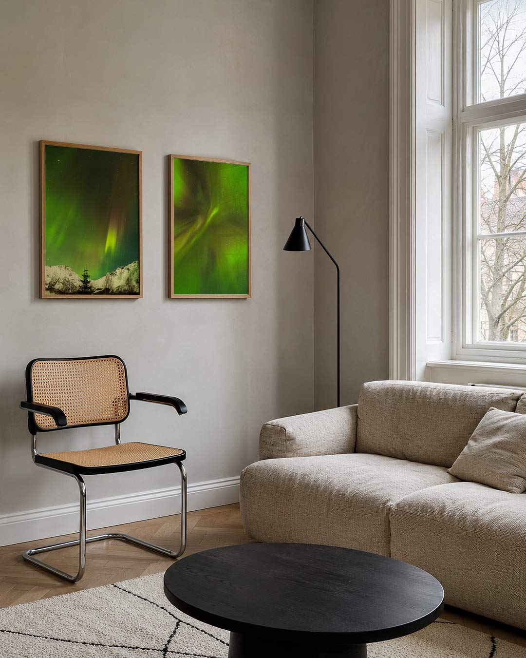 Licht en schaduw Posterset