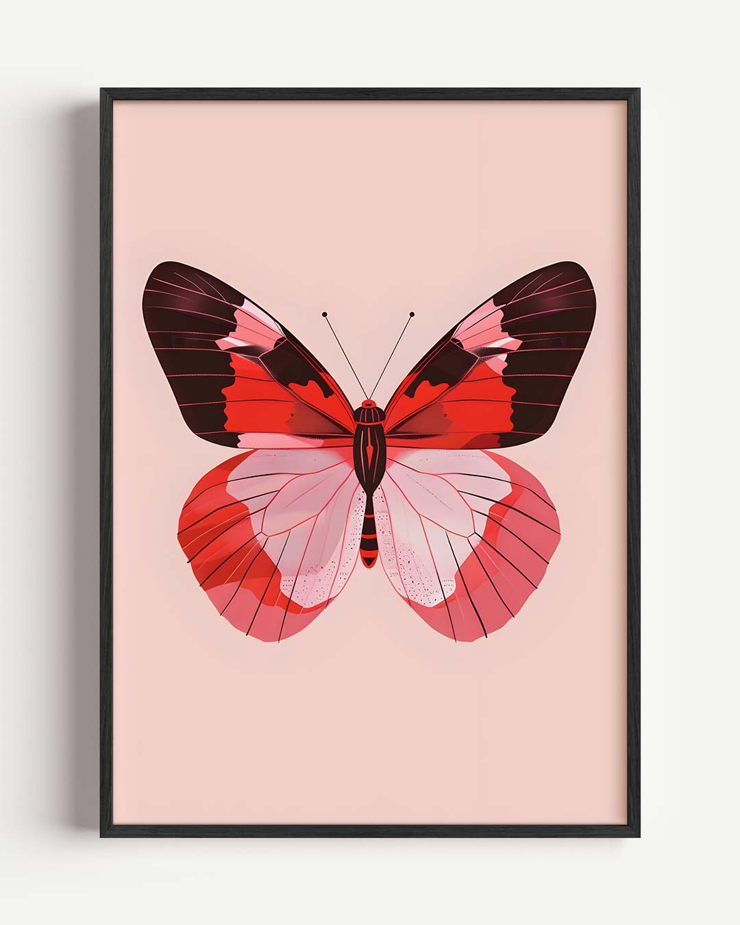 Dromerige Vlinderpracht Poster-WallArtistic