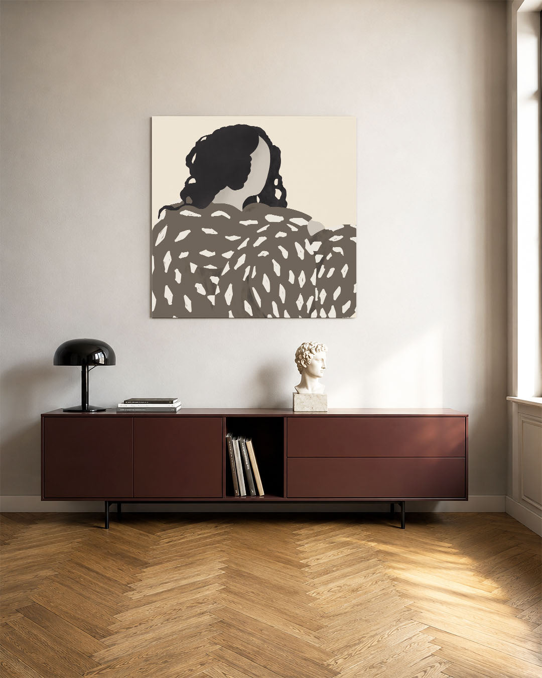 Vrouwelijke vorm Kunstwerk