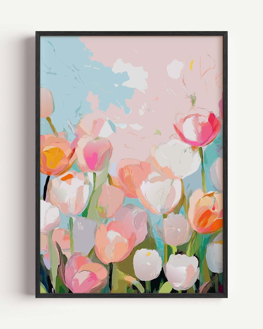 Bloemenpracht Tulpenposter-WallArtistic