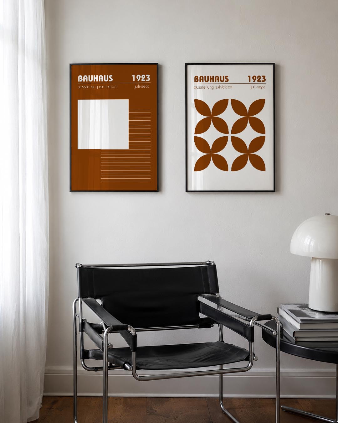 Lijnen en vlakkenspel Postersets