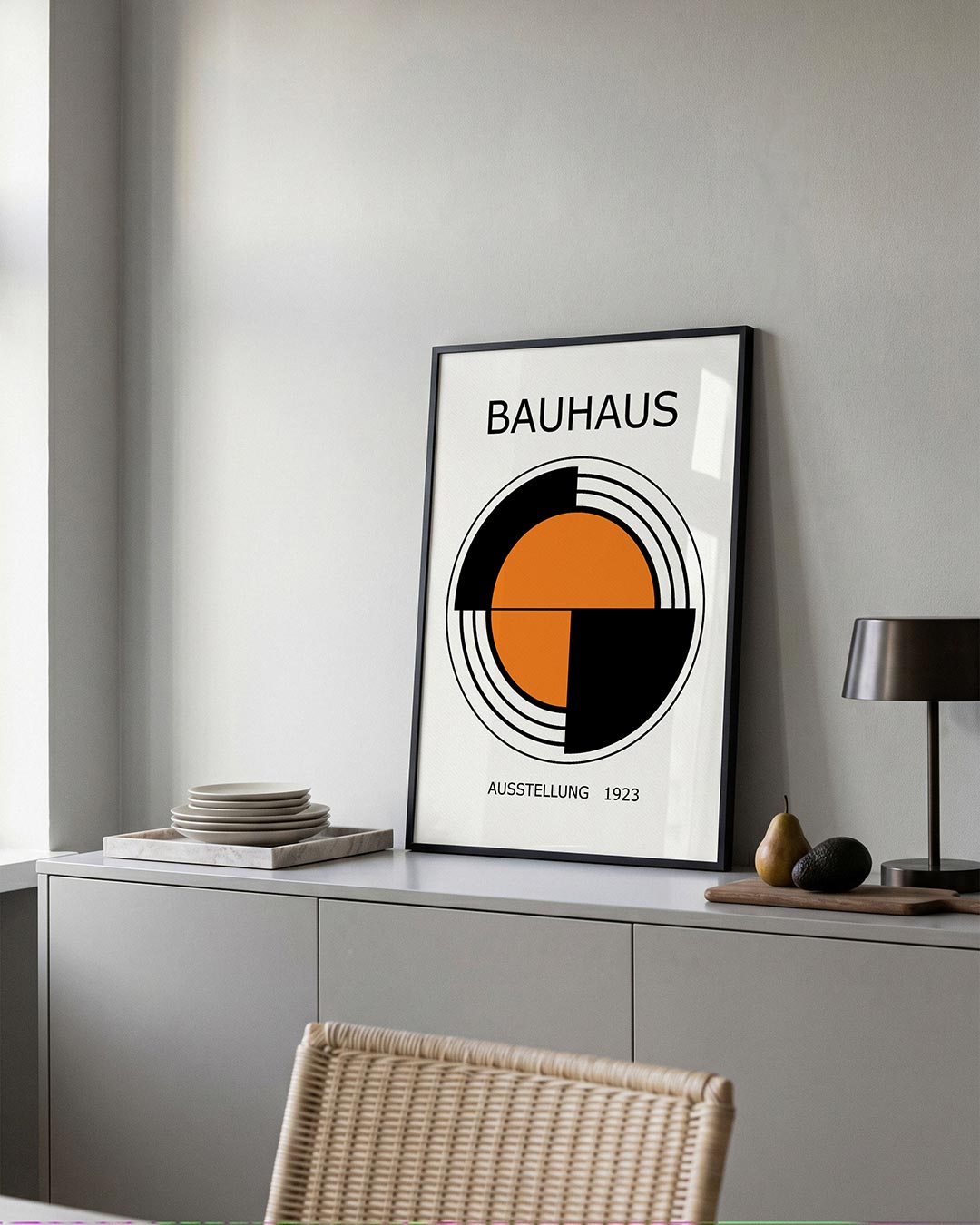 Cirkelstructuur Poster