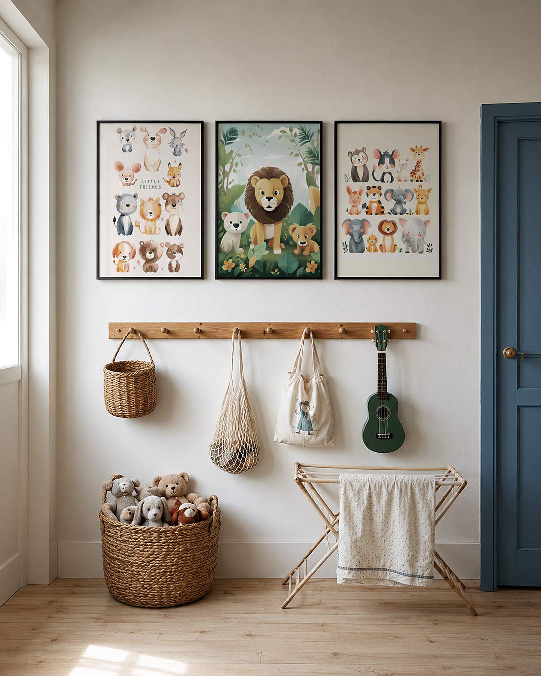 Dieren vrolijkheid Posterset