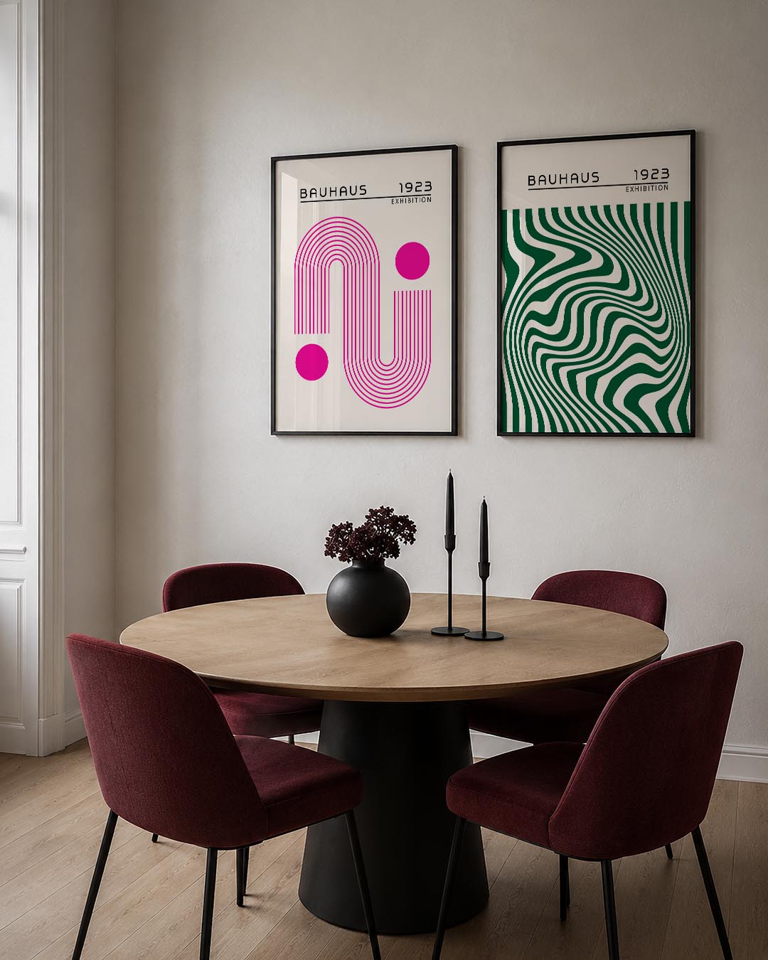 Lijnen en cirkels Posterset