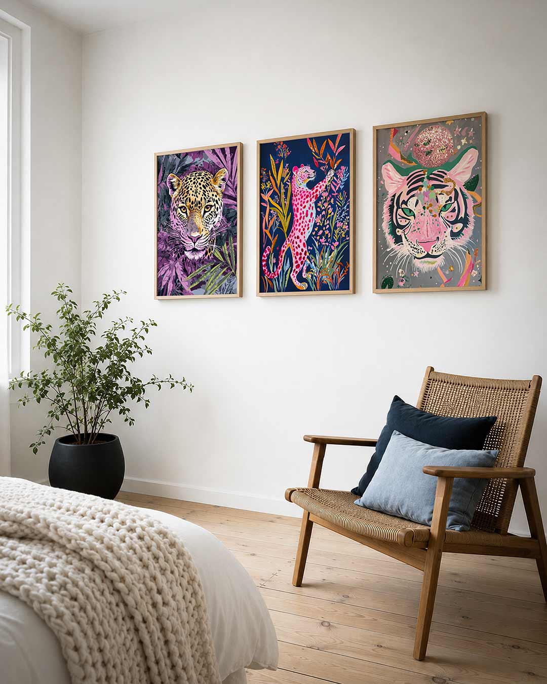 Jungle kleurenpracht Posterset