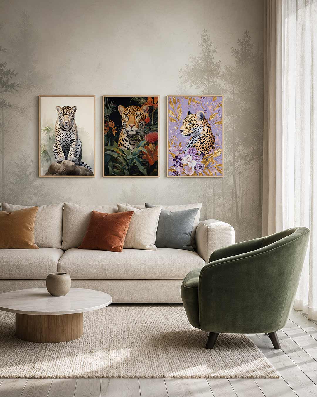 Vorm en natuur Posterset